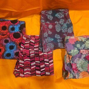 4 pairs of LuLaRoe Leggings- One Size